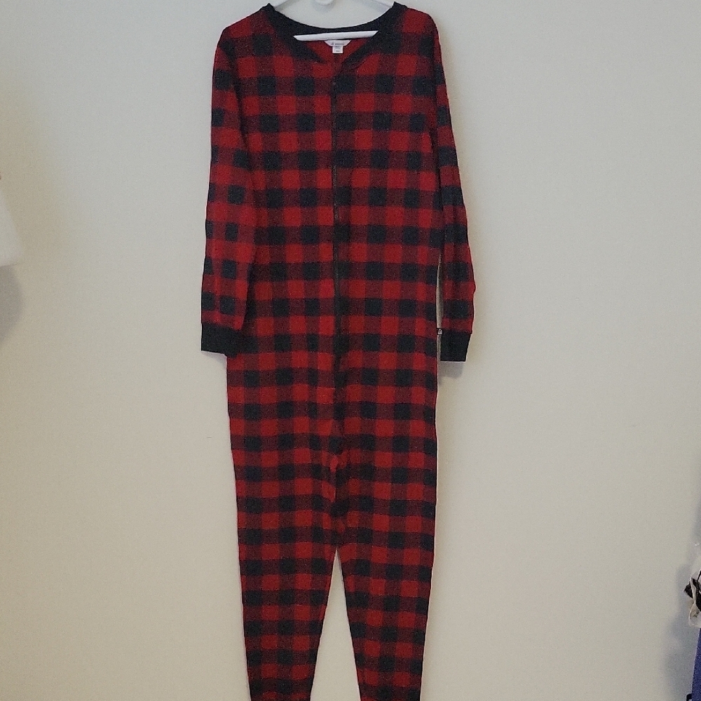 BNWT RIPZONE Plaid Men One Piece Pajama
